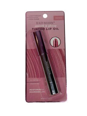 Beauty Intuition Pink Peony Tinted Lip Oil Glossy Hydrating Lip Oil New